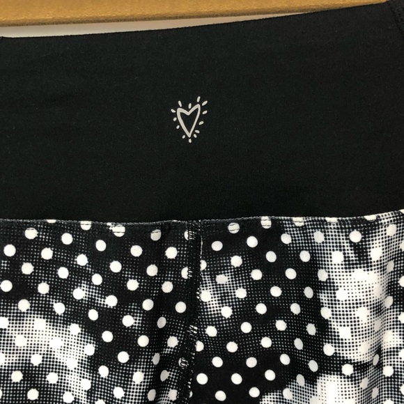 Betsey Johnson Performance Graphic Tights Sz M - Picture 5 of 8